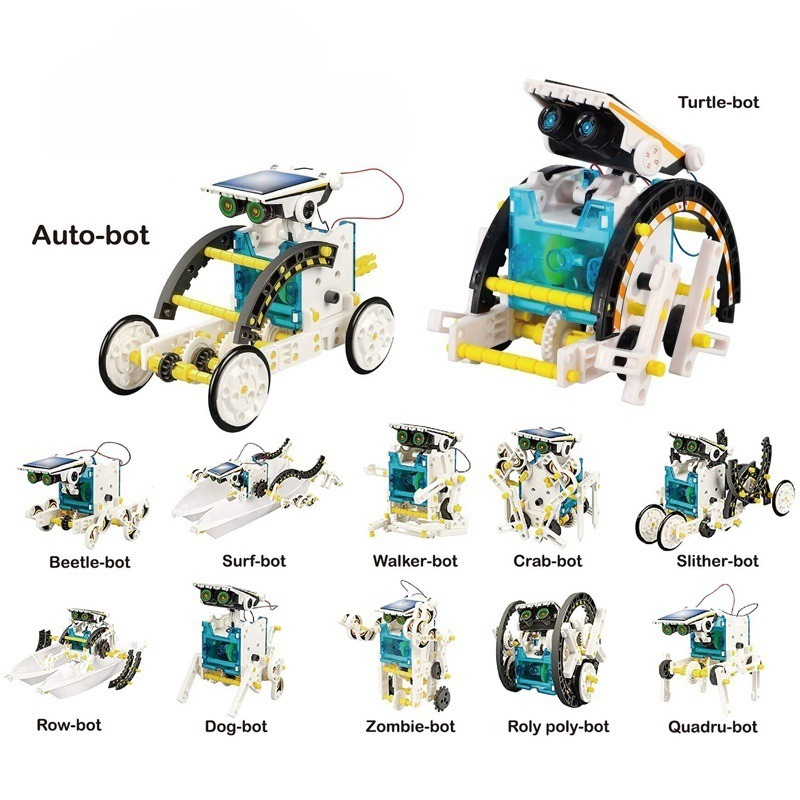 Stem Solar Robot Kit For Kids - 태양광 로봇 키트, 직접 조립하는 과학