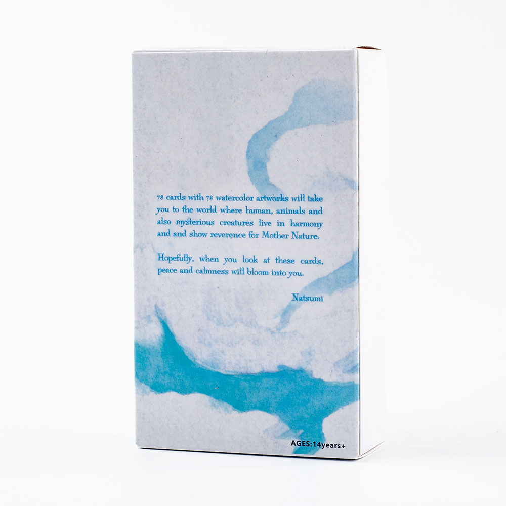 10.3*6cm 손으로 그린 수채화 타로 카드 - 하늘 - Tarot Cards Deck With Guidebook 리뷰 및 가격