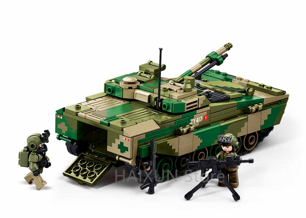 슬루반 빌딩 보이 ZBD-04AS 장갑차 조립 블록 - - Lego Compatible Military Tank 리뷰 및 가격