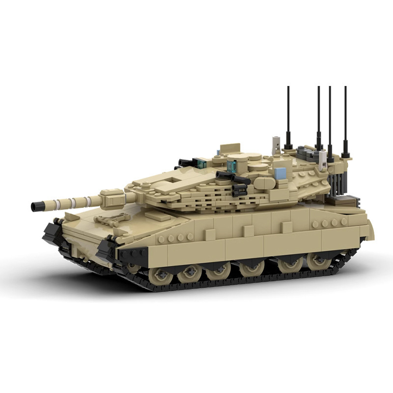 메르카바 Mk4 탱크 블록, 현대 군용 장갑차 모델,  - Lego Compatible Military Tank 리뷰 및 가격