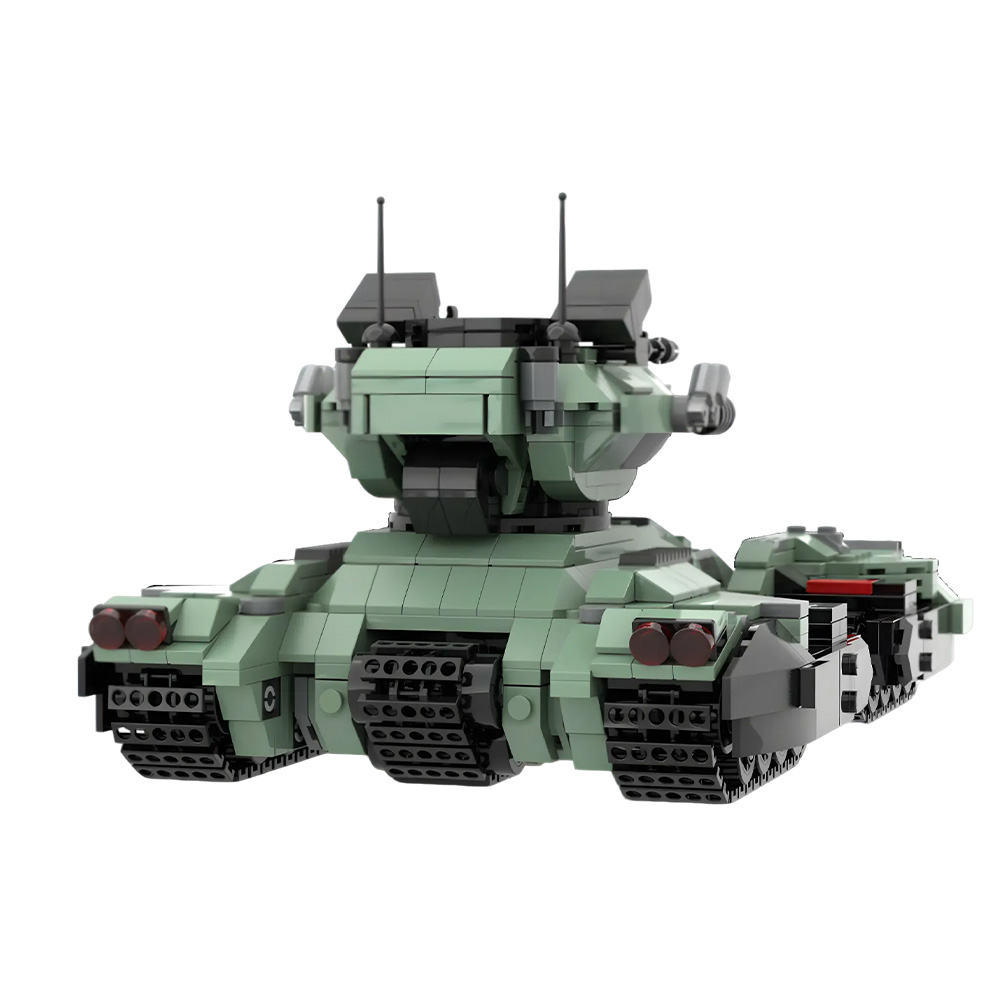 MOC UNSC 그리즐리 탱크 빌딩 블록 모델 군사 U - Lego Compatible Military Tank 리뷰 및 가격