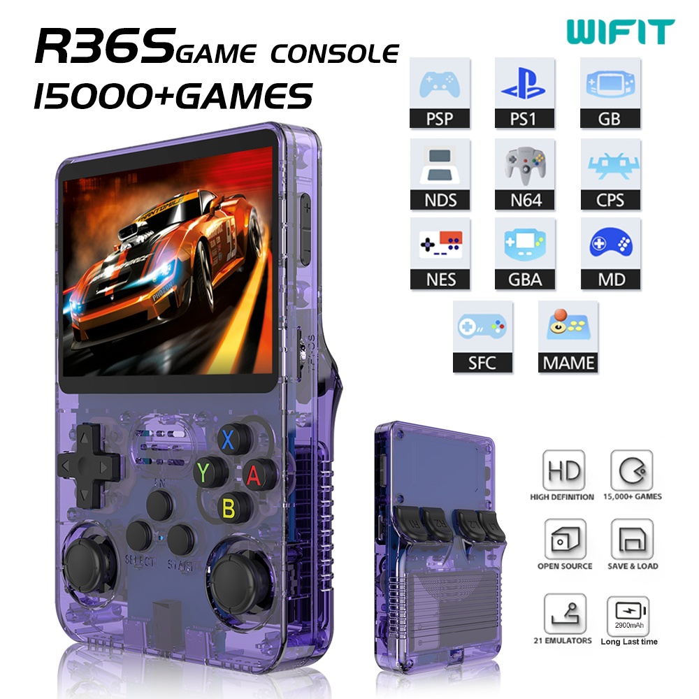 R36s 휴대용 게임기, 휴대용 레트로 아케이드 게임, - Retro Handheld Game Console R36S 리뷰 및 가격
