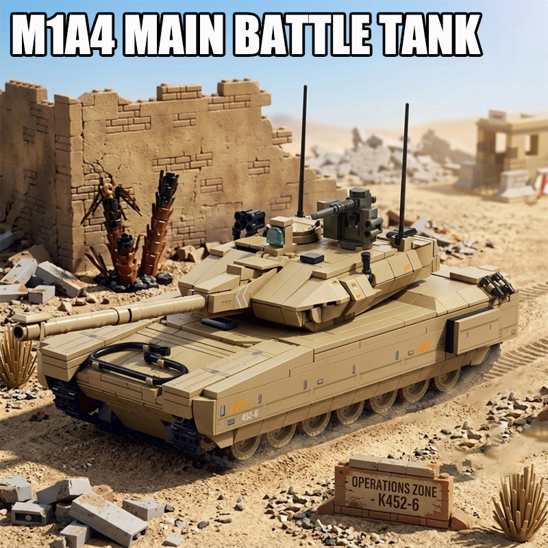 군사용 924피스 델타포스 M1A4 주력전차 모델 빌딩 - Lego Compatible Military Tank 리뷰 및 가격