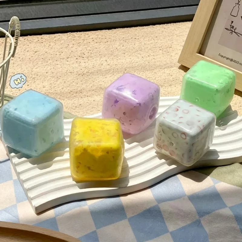 블록 모양 점토, 버터 큐브, 촉각 자극 장난감, 손으 - Building Blocks 리뷰 및 가격