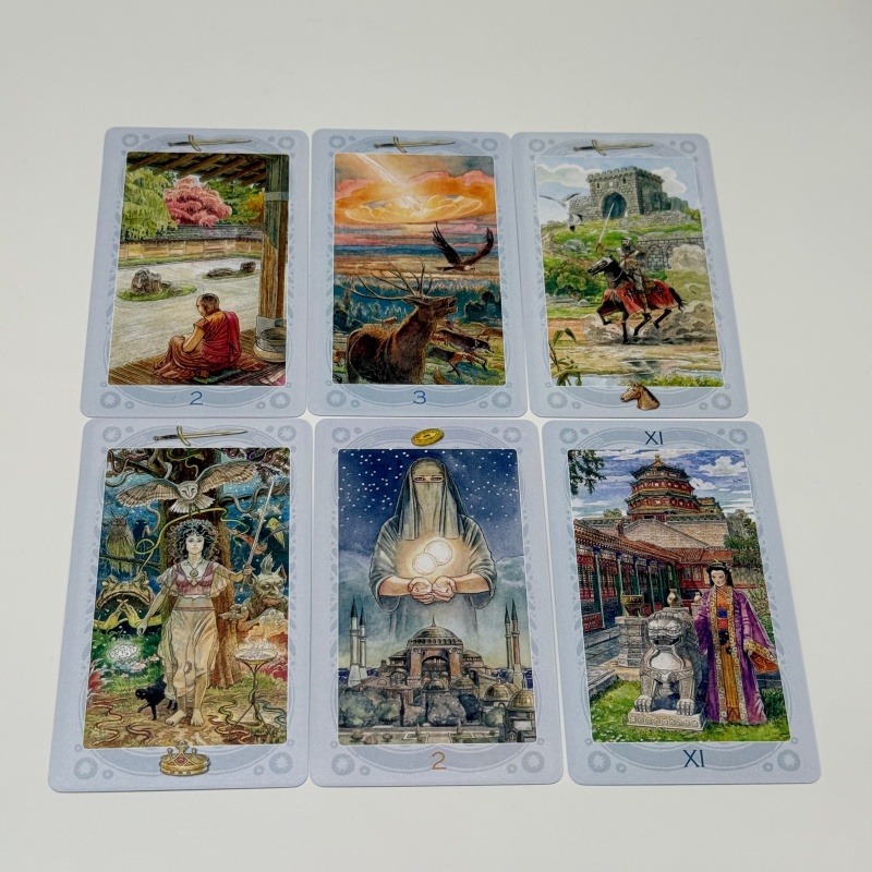 ТАРО СВЯЩЕННЫХ МЕСТ 러시아어 버전 타로 - Tarot Cards Deck With Guidebook 리뷰 및 가격