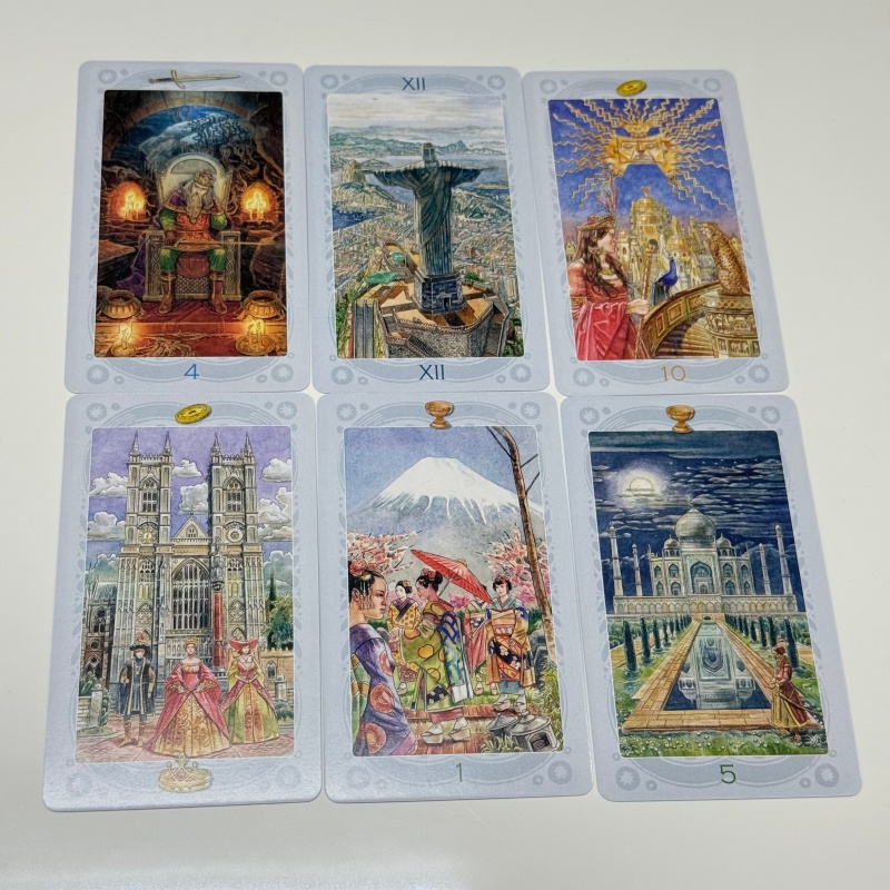 ТАРО СВЯЩЕННЫХ МЕСТ 러시아어 버전 타로 - Tarot Cards Deck With Guidebook 리뷰 및 가격