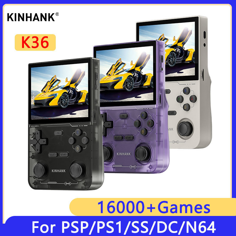 KINHANK K36 레트로 핸드 헬드 비디오 게임 콘 - Retro Handheld Game Console R36S 리뷰 및 가격