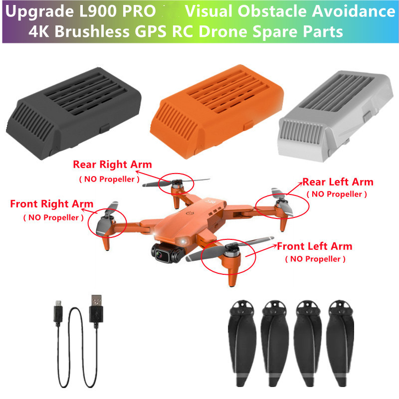 L900 PRO 장애물 회피 GPS 4K 브러시리스 와 - Fpv Brushless Rc Drone 4K 리뷰 및 가격