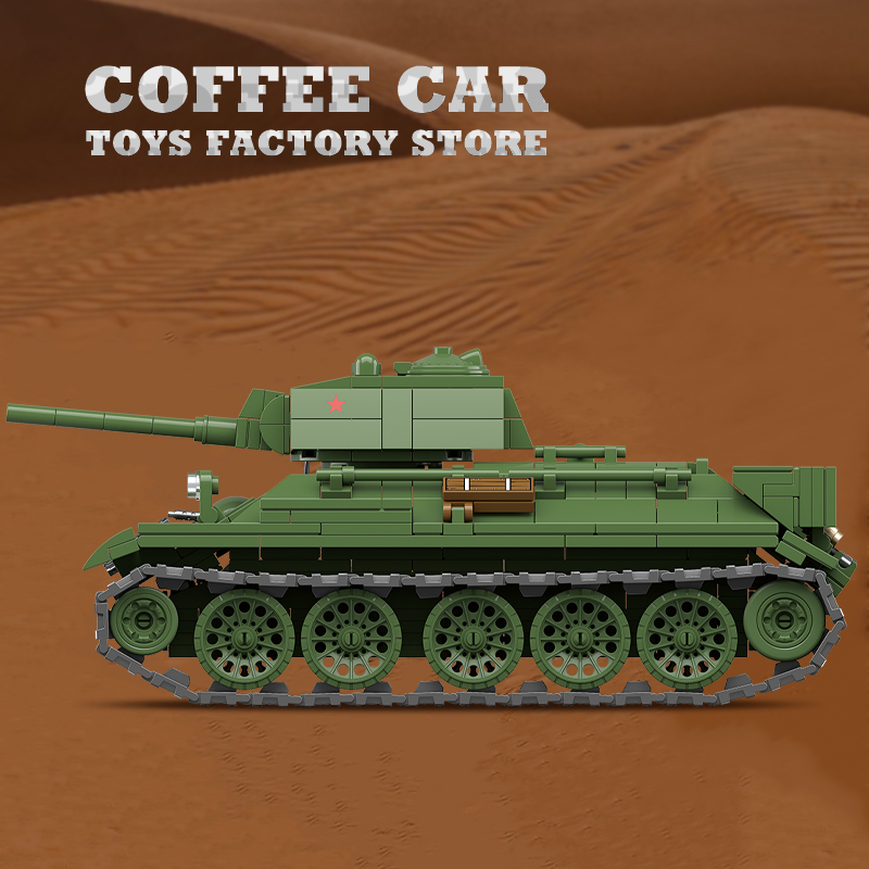 M4A3 중형 탱크 빌딩 블록 T34/76 장갑차 브릭 - Lego Compatible Military Tank 리뷰 및 가격