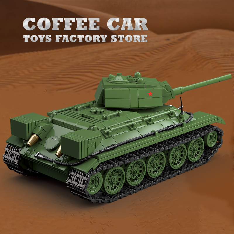 M4A3 중형 탱크 빌딩 블록 T34/76 장갑차 브릭 - Lego Compatible Military Tank 리뷰 및 가격