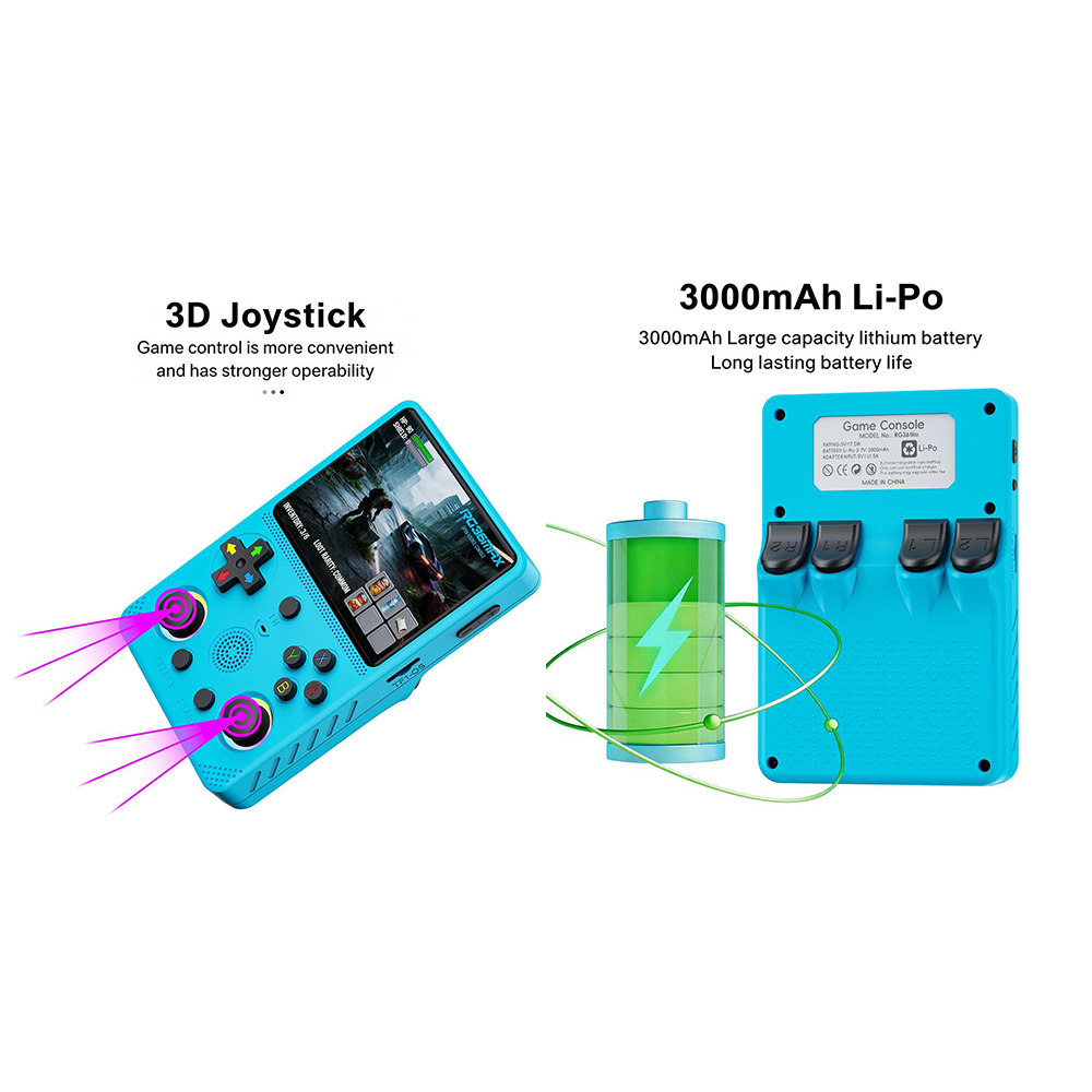 RG36MAX 레트로 휴대용 게임 콘솔, 휴대 가능한  - Retro Handheld Game Console R36S 리뷰 및 가격